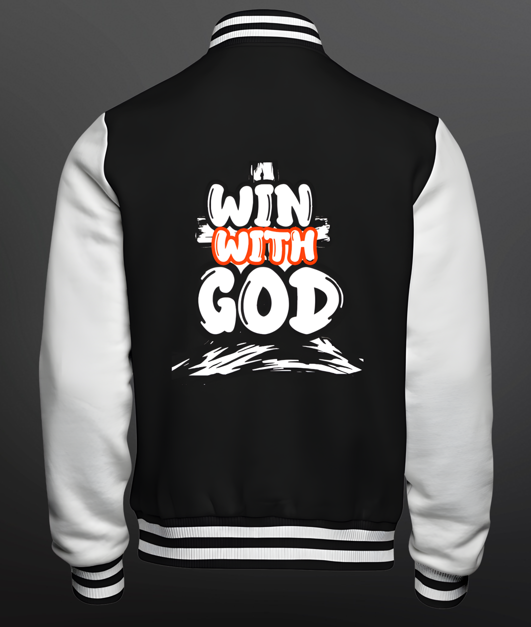 WinWithGod Letterman Jacket Unisex