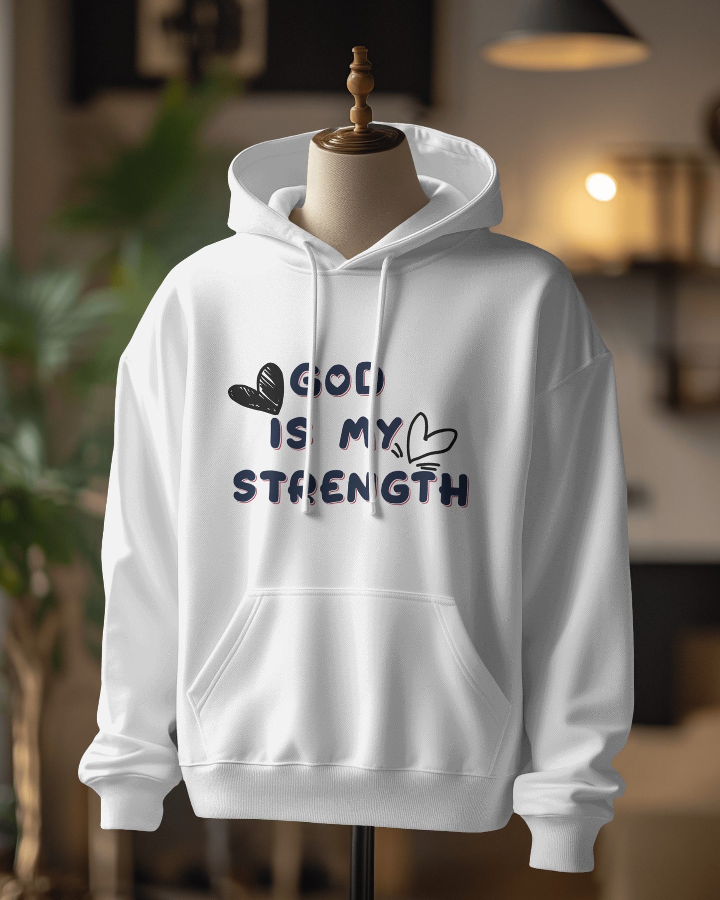 God Is My Strength Hoodie