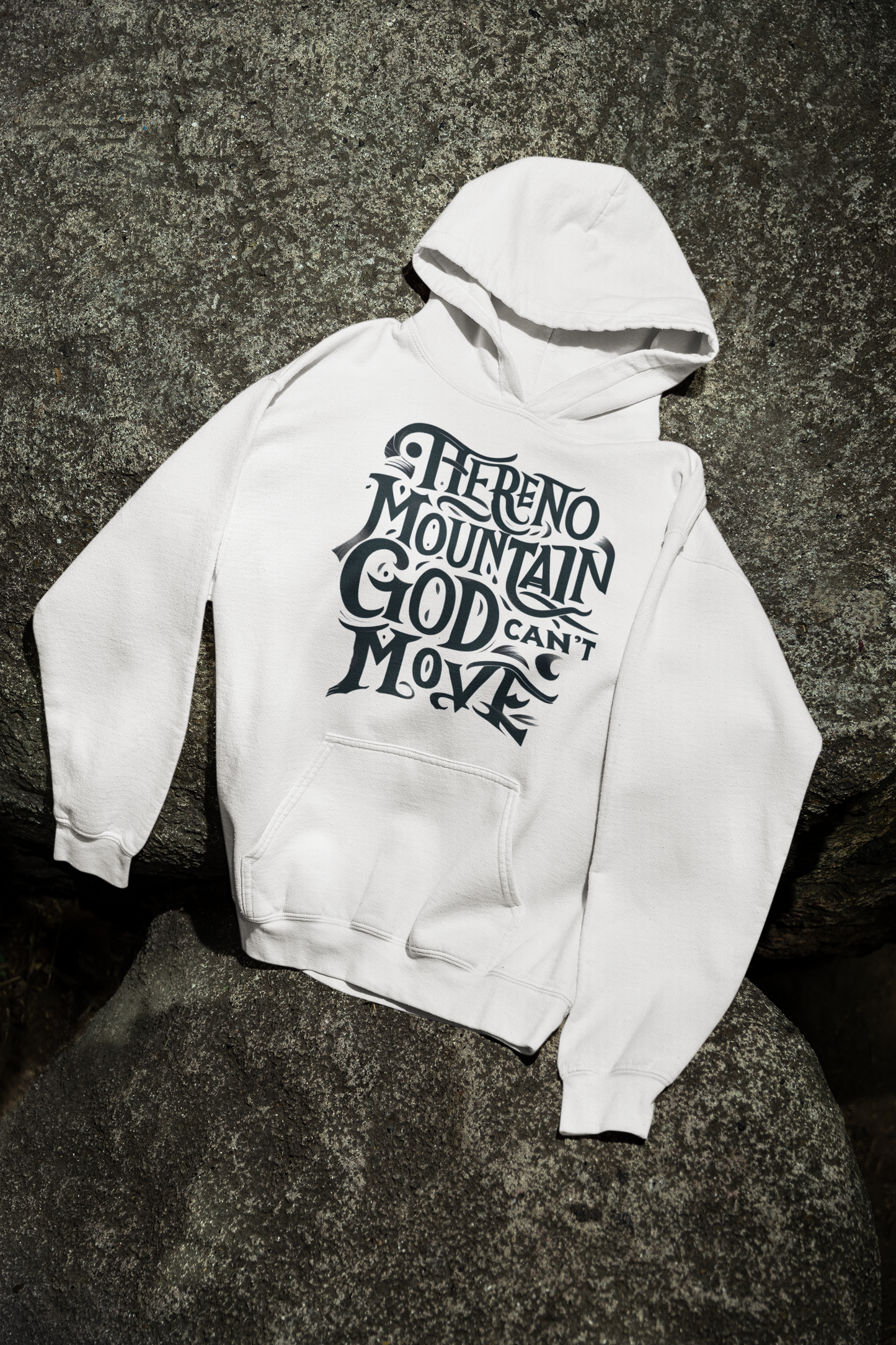 Gods Moves Mountains Hoodie Unisex