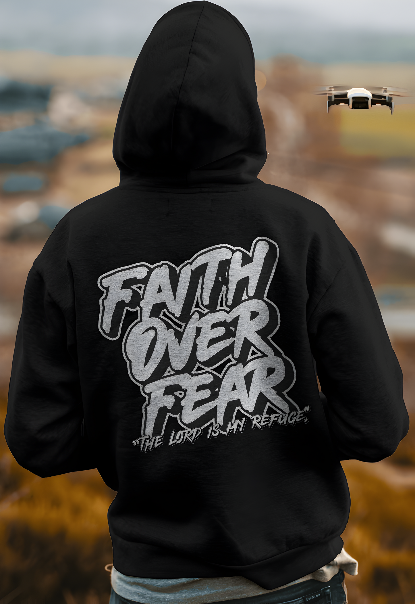 Faith Over Fear Hoodie Unisex