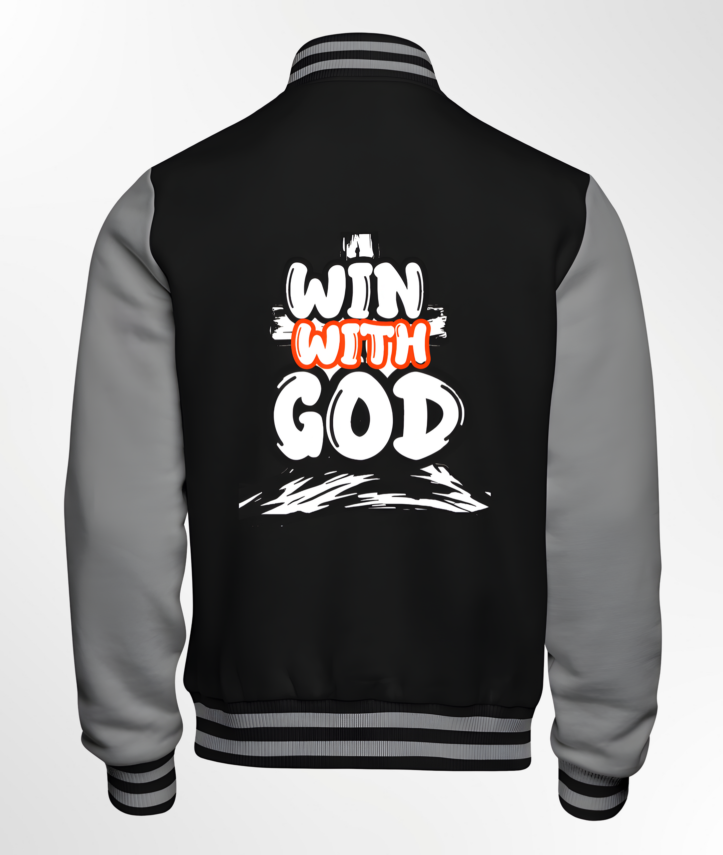 WinWithGod Letterman Jacket Unisex