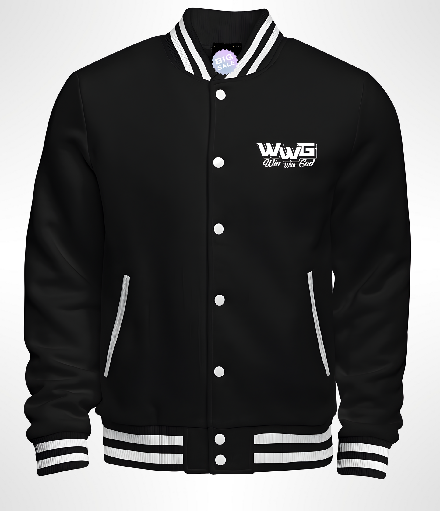 WinWithGod Letterman Jacket Unisex