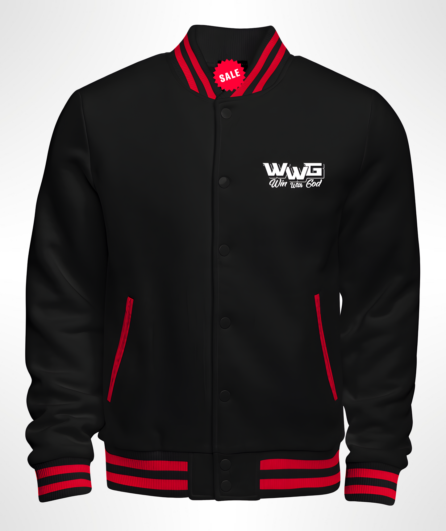 WinWithGod Letterman Jacket Unisex