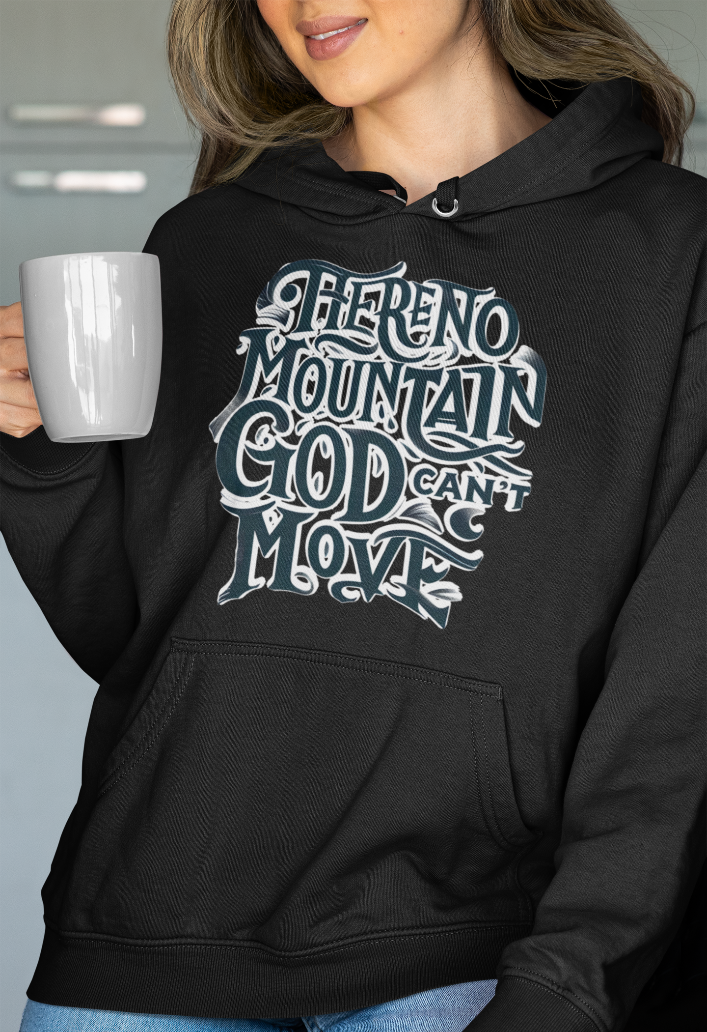 Gods Moves Mountains Hoodie Unisex