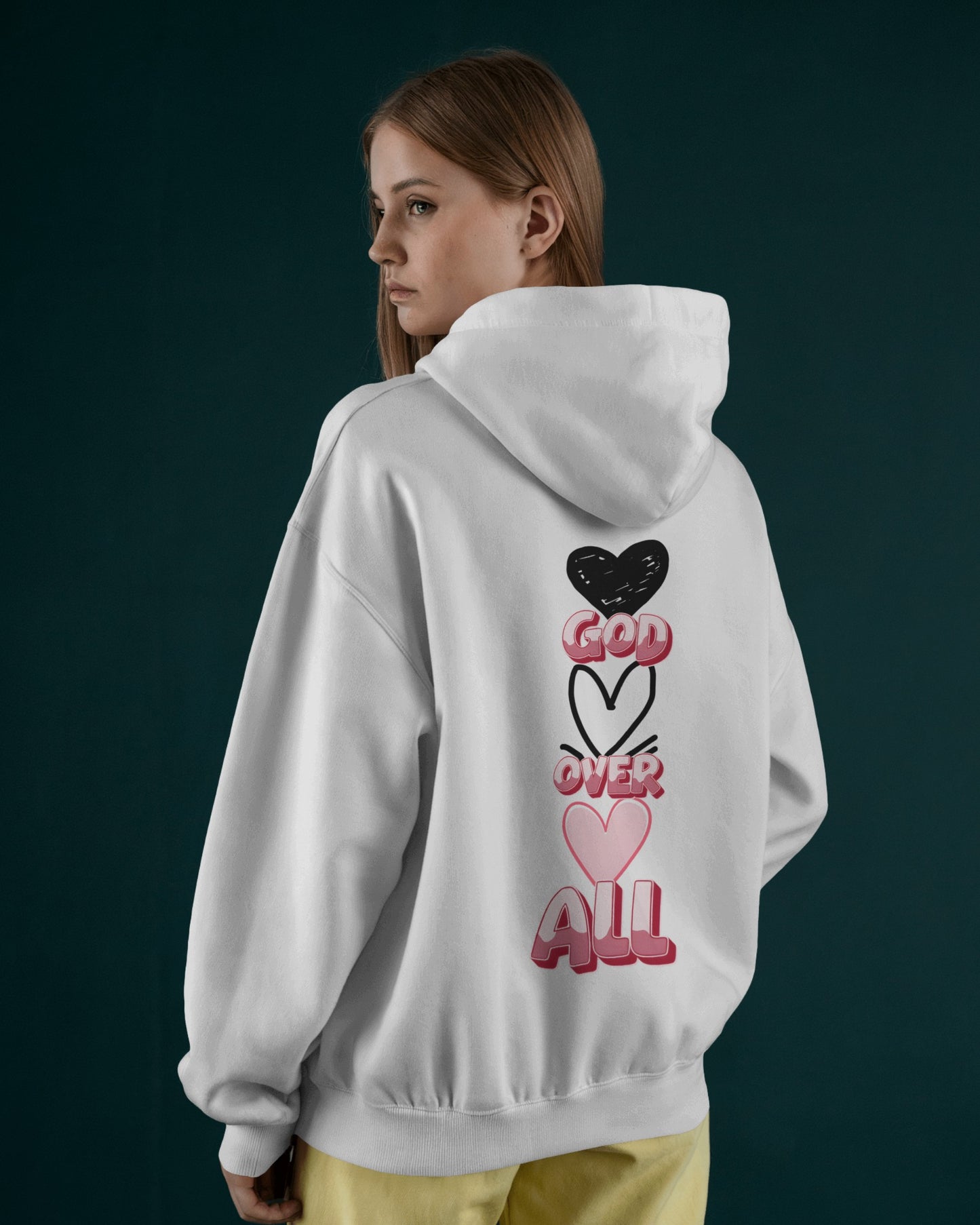 God With Heart Hoodie